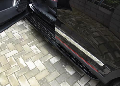 2 estribos laterales para Rivian R1S 2022-2025 negros miniatura 7