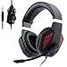 Produktbild Stereo Gaming Headset für PS4, PC, Xbox One, Over-Ear Kopfhörer mit 50mm Treiber, Mikrofon, LED Licht, Bass Surround, Weiche Geräuschunterdrückung, Lautstärkeregler, für Smartphones, Laptops, PC, Mac
