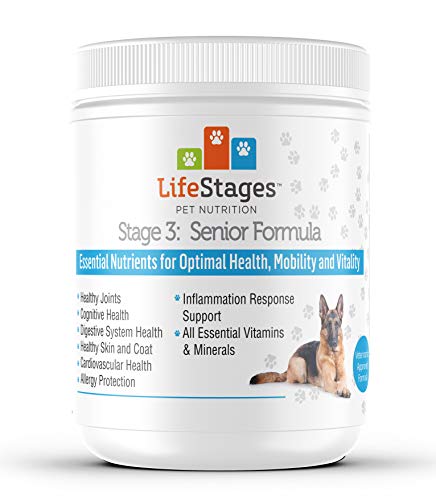 LifeStages Stage 3: Senior Dog Formula for Cognitive and Joint Health and Healthy