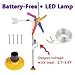 DIY Small Wind Turbine Generator Kit and Light Strip for Backyard Decoration Free Energy Generator Garden Spinner Windmill Decor 18 Inches Diameter