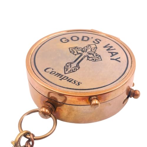 God's Way Compass - Regalos para Bautizo y Graduación para Niños y Hombres, Regalos Católicos e Inspiradores miniatura 7