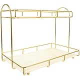 MOBUTOFU 中型防錆化粧品収納ラック メイクアップオーガナイザー棚 バスルーム洗面台用 多機能コスメ収納シェルフ