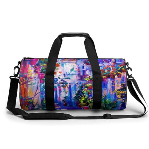 Sac de voyage Fleurs De Rue résout le manque d'espace duffel 45cm