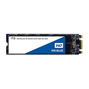 Western Digital WD Blue m.2 SSD, 560MB/s R, 530MB/s W, 5 Y Warranty, 1TB
