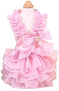 MaruPet Hundekleid Tutu-Kleid Rosa