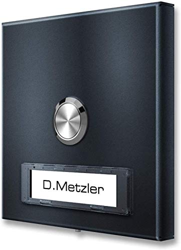 Campanello sans fil pour portail extérieur Metzler avec grande portée 150m et nom changeable