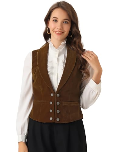 Chaleco de terciopelo para mujer para cenas casuales y oficina