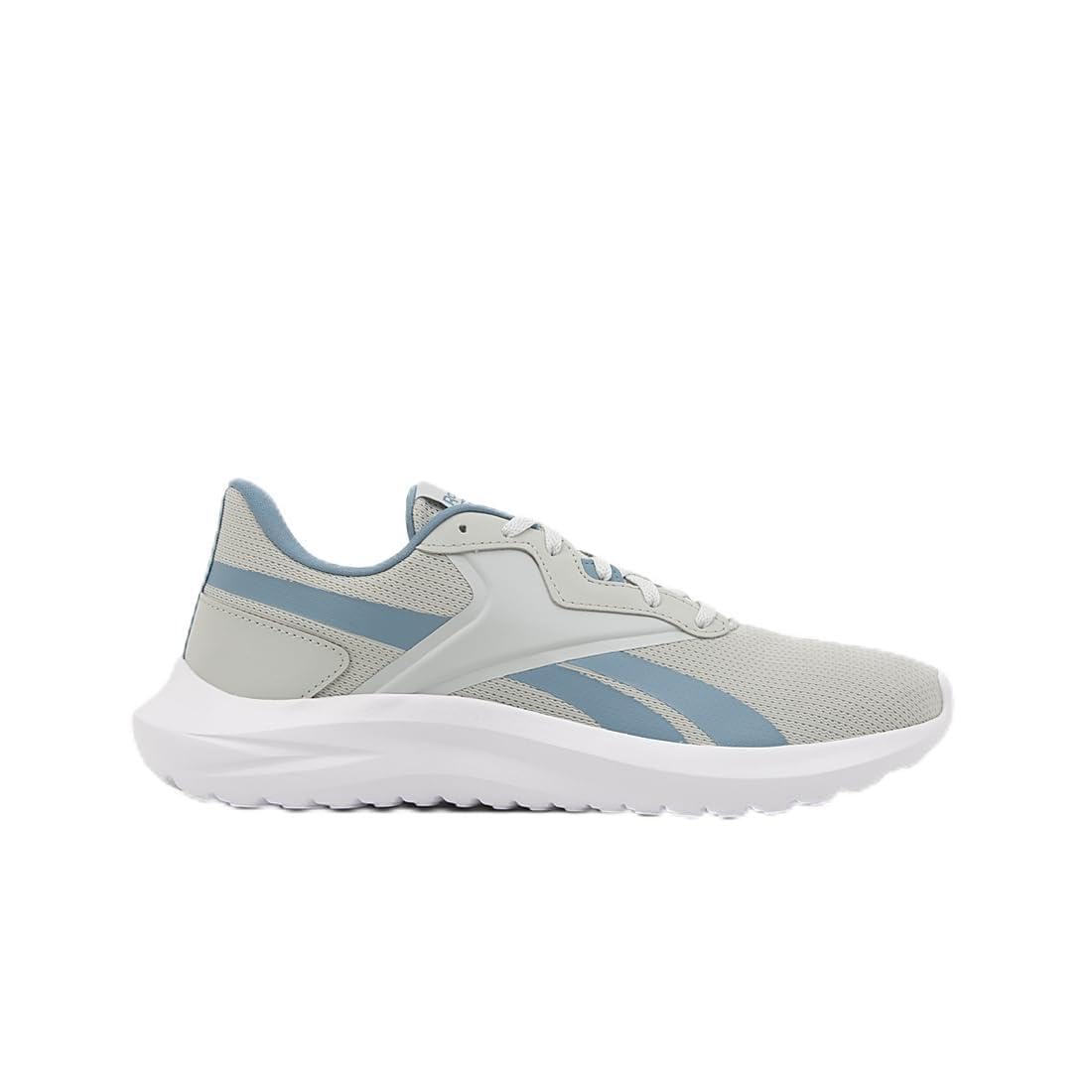 Reebok Men's Energy Lux Trainers, Grey/Warped Blue/Sport Citrus, 45.5 EU