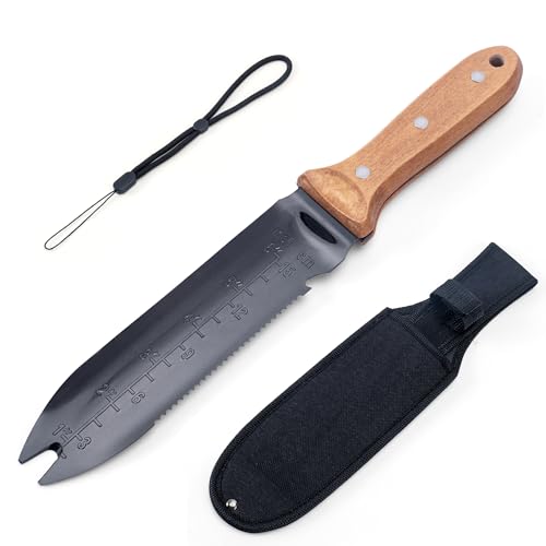 Cuchillo de Jardín YANG Hori Hori Acero Inoxidable 7" miniatura 1