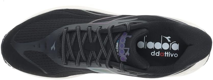 Diadora Mens Mythos Blushield 9 Vortice Hip Running Sneakers Shoes - Black