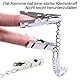 ALMYMM Nippelklemmen Brustwarzen Nipple mit Kette Clamps Sex Klemmen Extra Stark Brust Stimulator Erotik SM BDSM Fetisch Nippelkett Sexspielzeug Für Frauen Männer