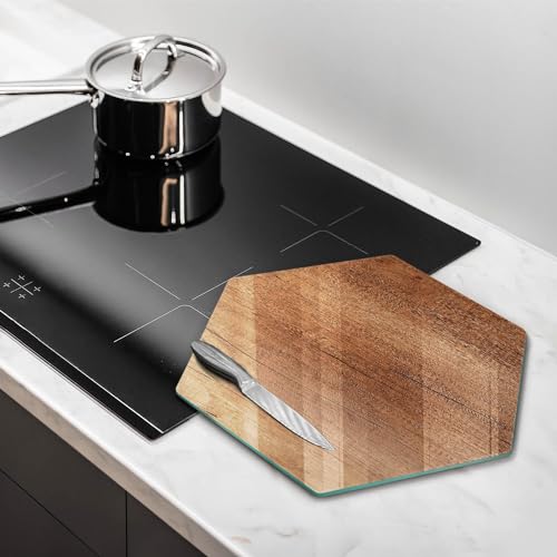 Planche à découper induction anti rayure 40cm Wallfluent pour protéger vos plaques - 3
