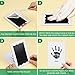 Baby Hand and Footprints, 8 Pcs Large Size Inkless Baby Handprint and Footprint Kit with Photo Frames, Clean Touch Ink Pads, Safe Doesn’t Touch Skin Print Kit Family Keepsake Gifts for Newborn