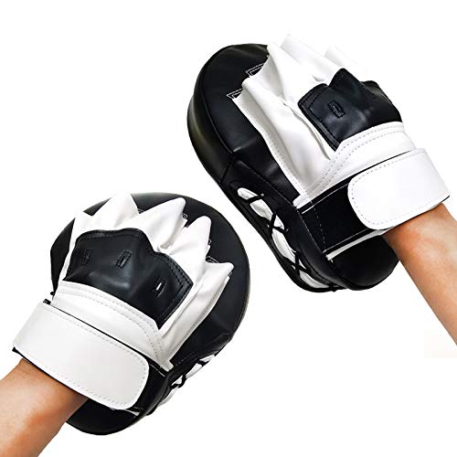 2PCS Boxer Alvo,KKcare peças boxer alvo curvado foco soco luva kickboxing muay thai alvo treino fitn