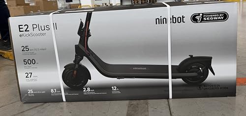 Miniatura 12 de Segway-Ninebot E2 Plus E Ii, Patinete Eléctrico, Velocidad Máxima De 25 Km H, Autonomía De 25 Km