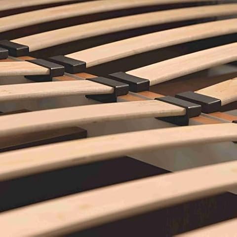 Replacement Bed Slats - 5ft King Sprung Wooden Bed Slats 760mm Length 63mm Cover