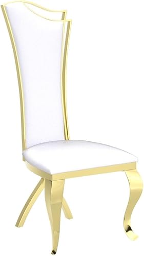 Miniatura 14 de ACEDÉCOR Juego de 4 sillas de comedor de terciopelo, sillas de cocina tapizadas de lujo negras con respaldo alto aerodinámico, modernas y hermosas