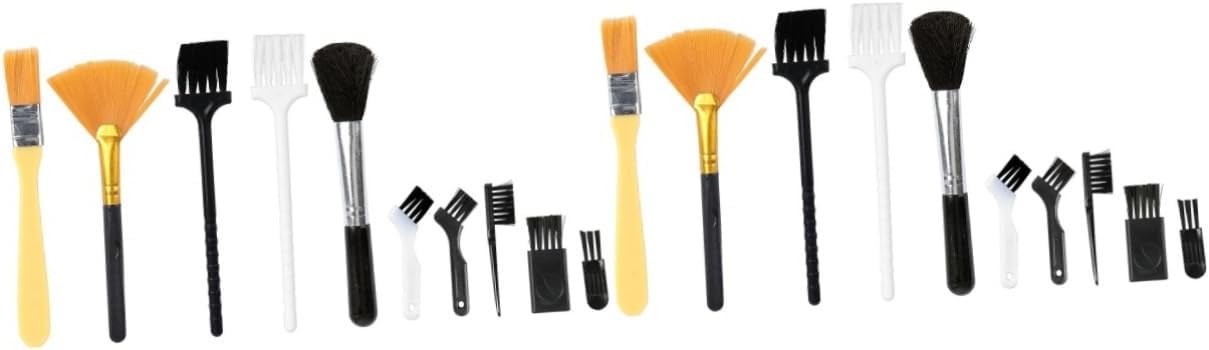 Hemobllo 20pcs Keyboard Cleaner Phone Brush Computer Brush Camera Cleaning Tool One Cleaning Kit Random Color