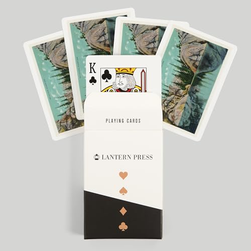 Baraja de 52 cartas tamaño póker vista Sylvan Lake miniatura 6