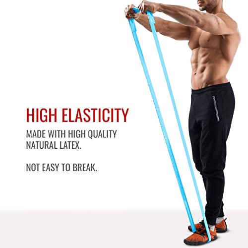 Image of Durafit Resistance Bands | Home Workout | Unisex | Toning | Exercise & Stretching | Mini Loop Bands | Pack of Multi-Color Bands (Exercise Band-B4-Pack of 2)
