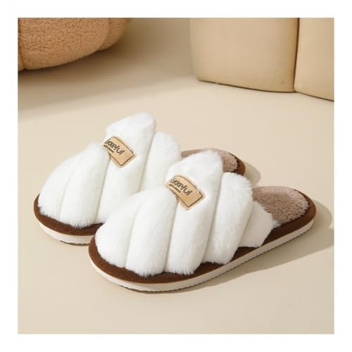 Sandals, Women's Winter Slippers - Thick-Soled Warm Cotton Indoor House Shoes Womens House Slippers4