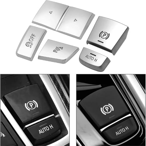 Cubierta de botón de freno de mano para Benz GLA X156 y GLE W166 5