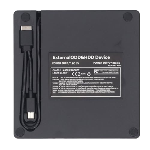 Caja externa óptica para laptop USB 3.0 tipo A y C miniatura 7