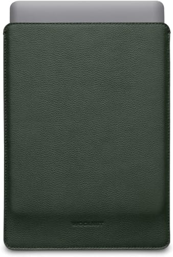 WOOLNUT Custodia in pelle per MacBook Air MacBook Air 15 pollici (2023-2024, M2/M3) - Verde