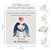 Imagen de Cuando las pingüinas encuentran a su pareja permanecen juntas para siempre Tú eres mi Pingüina Manta Romántica para ella Manta para Novia o Esposa Regalo para Cumpleaños San Valentín o Navidad