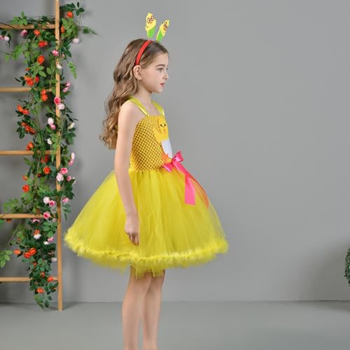 Vestidos de Pascua para niñas cómodos que no pican para juegos de primavera 4