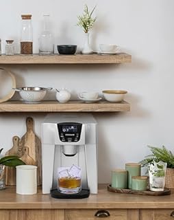 Frigidaire EFIC227 Countertop Compact Ice Maker and Water Dispenser, Black… (-, Silver, 1)