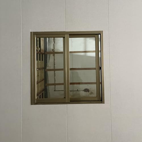 Ventana de aluminio y cristal templado resistente con acabados robustos para el hogar 2