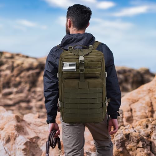 Mochila Táctica Militar 45L Waterproof para Trekking miniatura 2