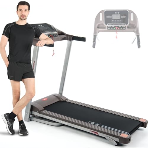 ISE Treadmill Professionale, Tapirulan Elettrico Pieghevole,...