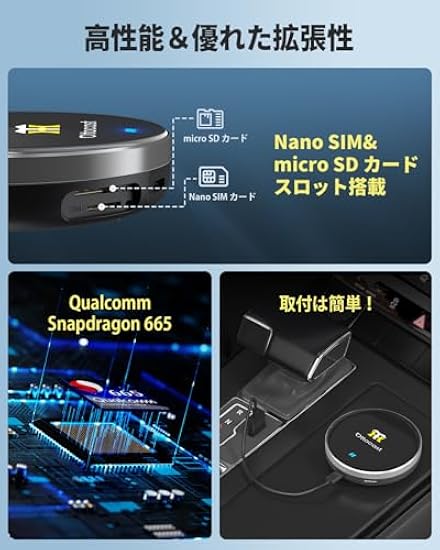 Ottocast オットキャスト OttoAibox P3 Lite CarPlay AI Box