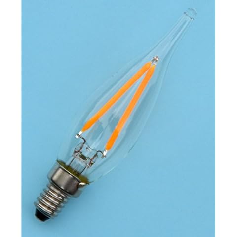 E10 - MES LED Candle Bulb- 2W Cover