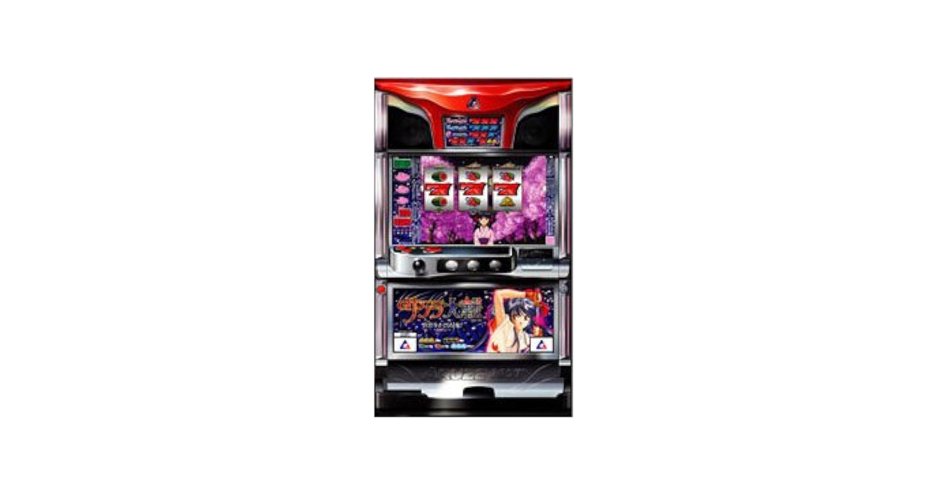 【パチスロ】サクラ大戦【実機】 Amazon | サクラ大戦(夜桜) ｜差枚数データカウンターカムカム