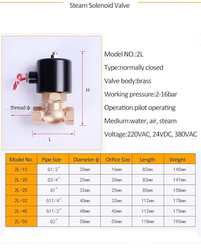 Vanne électrique vapeur G2 DN50 NC pour régulation thermique industrielle - 4
