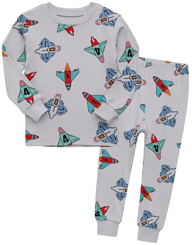 Image of Vaenait baby 6M-12Y Infant Kids Toddler Girls Boys Soft Comfy Modal Tencel Sleepwear Pajamas 2pcs Set