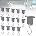 RV Awning Hooks - S Shaped Rain Canopy Light Clips for Outdoor Camping Tent Hang Clothes & Christmas Party Accessories, 16 Pcs