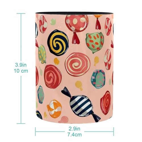 Porte-pinceaux de maquillage en métal robuste pour pot à crayons