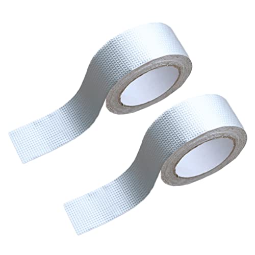 Homoyoyo 2pcs Foil Butyl Tape for Leak Repair and Roof Patching Pipe Sealing Tape for Outdoor and Industrial Use