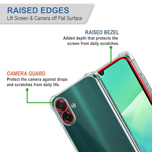 Image of CEDO Samsung Galaxy M07 (4G) / M17e (5G) / F07 (4G) Bumper Case | Soft Jel Flexible Thin Full Protection Shock Proof Clear TPU Back Case Cover for Samsung M07 (4G) / M17e (5G) / F07 (4G) (Transparent)