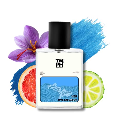 Image of TMPerfumehouse Ver Dylan Wave EDP for Men & Women | Fresh, Aquatic & Long Lasting Perfume Spray | Amber, Citrusy & Fresh-spicy Fragrance | Luxury Gift for Him & Her | TMPH | 50ml