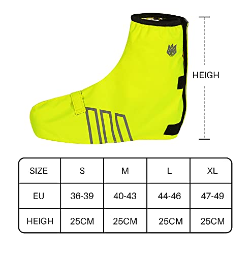 FitsT4 Couvre-chaussures de vélo unisexe pour homme et femme - Image 4