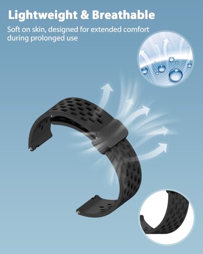 Correa de silicona para Garmin Venu 4 45mm miniatura 3