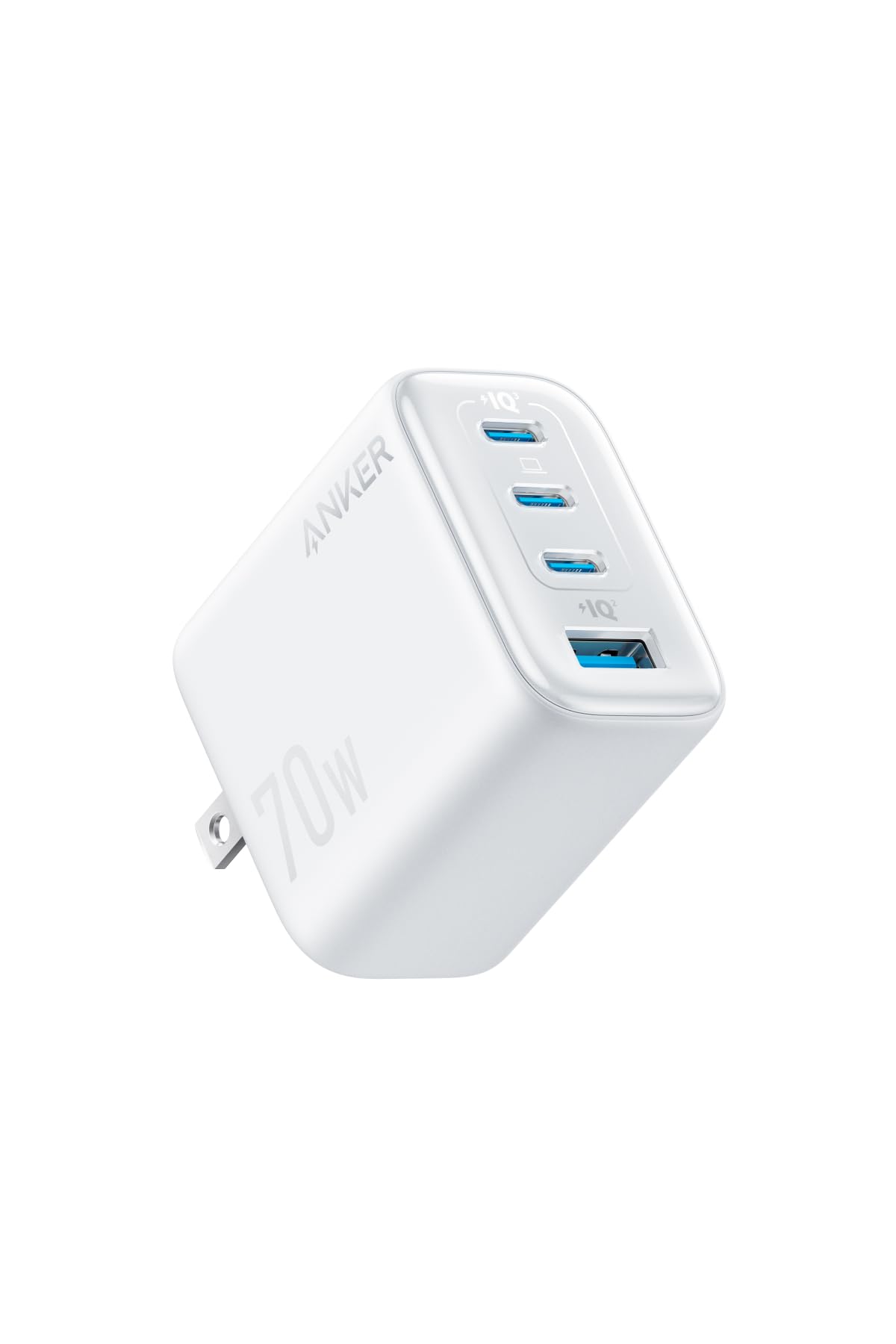Anker Zolo Charger (70W, 4 Ports) ホワイト【…