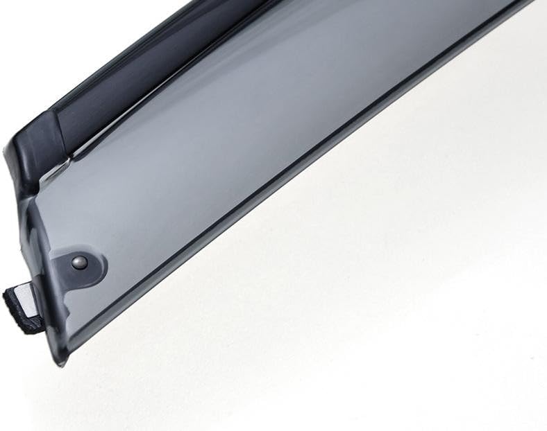 WellVisors Window Visors Wind Deflectors Compatible with Ford Escape 2013-2019 with Black Trim Rain Guards 3-847FD006