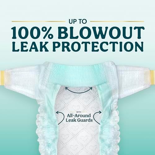 Pampers Gift Set, Disposable Diapers, Sensitive Wipes, & Milestone Gifts - 5