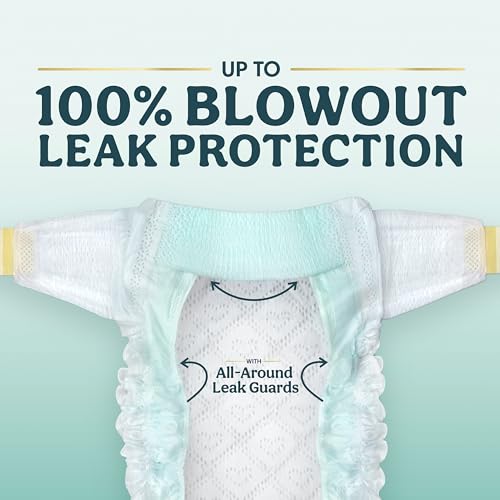 Pampers Swaddlers Diapers, Size 2 (10-22 lbs), 148 Count, Fragrance Free, Hypoallergenic, Absorbent, Pediatrician Recommended, Skin Safe by Pampers - Image 6